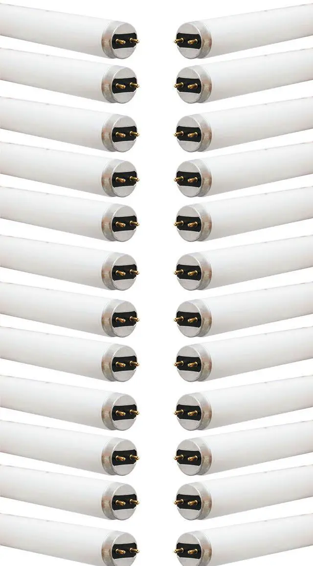 Main image of (case of 24) GE Lighting Work Spaces 45755 25-Watt, 2150-Lumen T8 Light Bulb with Medium Bi-Pin Base