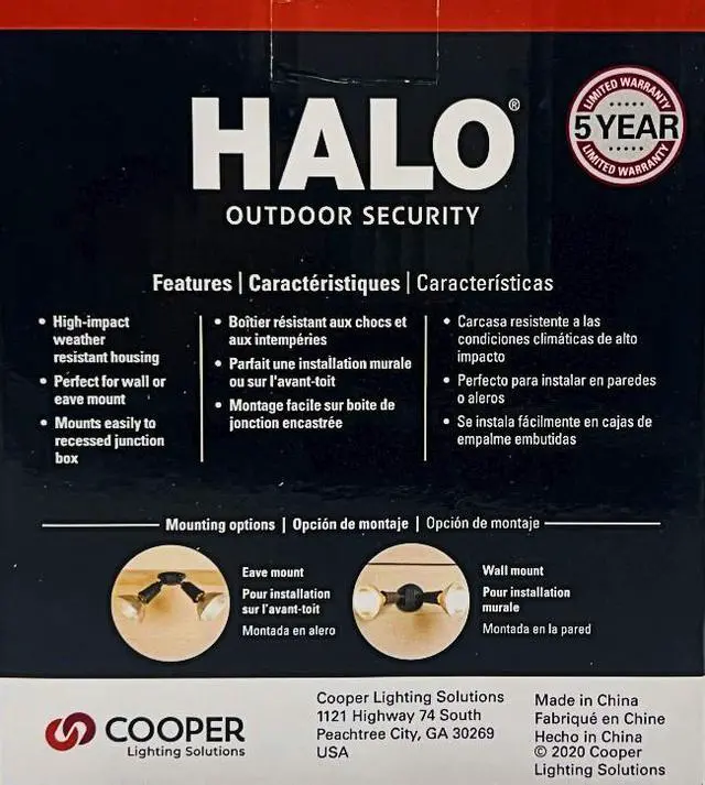Alt view image 7 of 7 - HALO PWT250BR Bronze Twin Flood Light fixture, weatherproof and corrosion resistant plastic, medium base, Twin Head PAR Flood Fixture, Bronze color