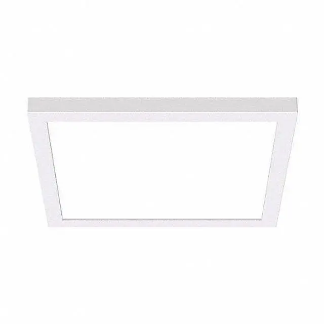 Main image of Hubbell Litebox Edge-Lit Surface LED Downlight, 8 inch square, white, Selectable Color Temperature, 1750 lumens, 20 watts, 120-277V, 0-10V Triac Dimming, LBSES-8SQD-RM- CS9-WH