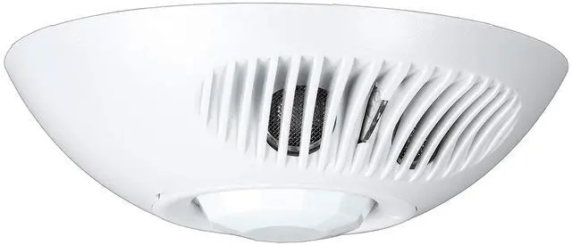 Alt view image 5 of 7 - HUBBELL LIGHTING OMNI Line Voltage Ultrasonic and PIR Ceiling Sensor OMNIDT1000BP1277, Off White