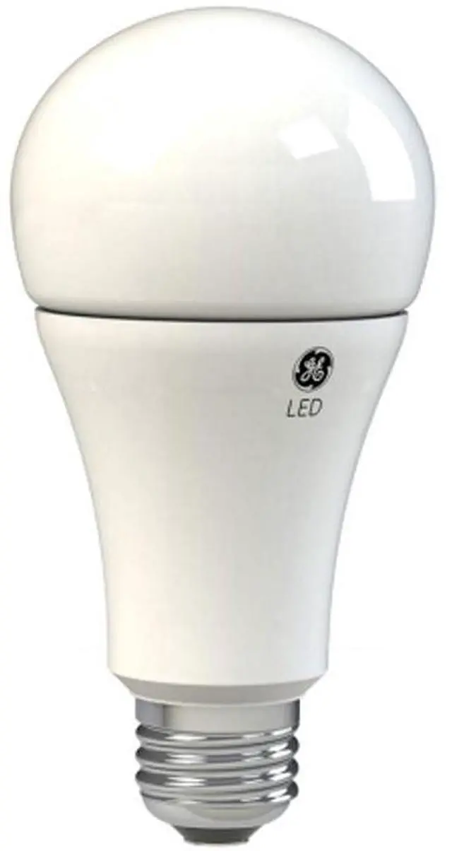 Main image of GE 73376 LED A21 3-way Light Bulb, 2700K warm white, using 4/16/10 watts, emitting 400/1600/1050 lumens, medium base