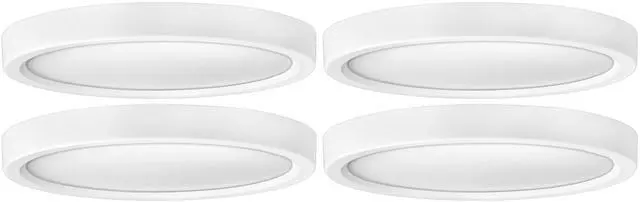 Alt view image 5 of 5 - (case of 4) Philips Lightolier Indoor Surface Flush Mount Downlight LED, 5 inch, Round, Selectable lumen and color, Dimmable, 11 or 9 watt