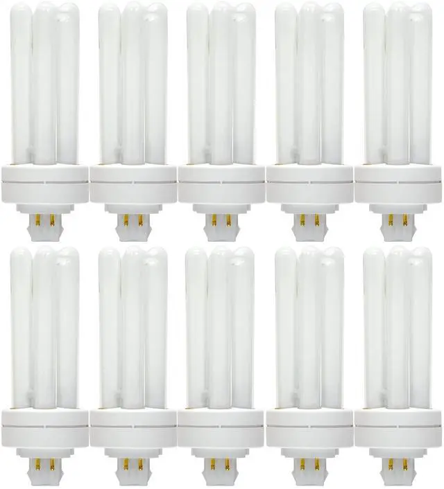 Main image of 10pc GE 97631 - F32TBX/835/A/ECO 32-Watt 2400-Lumen General Purpose Ecolux T4 CFL Bulb, White (Lot of 10)