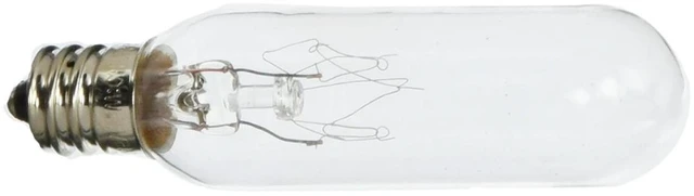 Alt view image 5 of 5 - (case of 24 bulbs) General Electric Proline Appliance Light Bulb, T6 Tube Light Bulb, 15-Watt, Clear Light Bulbs, Tubular Light Bulbs, Light Bulbs for Appliances