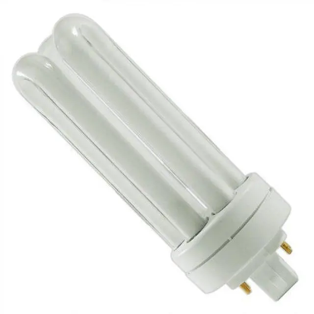 Alt view image 2 of 3 - GE 97632 (25-Pack) F32TBX/841/A/ECO 32-Watt Energy Smart Ecolux Triple Tube Compact Fluorescent Light Bulb, 4100K, 2400 Lumens, 82 CRI, T4 Shape, 4-Pin GX23q-3 Base