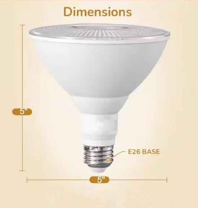 Alt view image 3 of 5 - GE 93311937 18W Dimmable LED PAR38 Floodlight Bulb