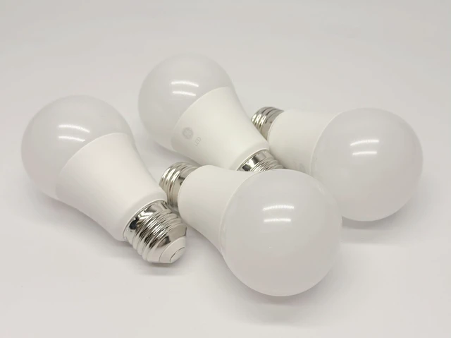 Alt view image 2 of 4 - GE 15W A19 LED bulb, E26 Medium Base, Dimmable, 2700K Warm White, 4 Pack