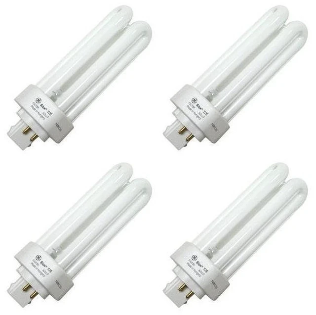Main image of GE 97629 (4-Pack) F32TBX/827/A/ECO 32-Watt Energy Smart Ecolux Triple Tube Compact Fluorescent Light Bulb, 2700K, 2400 Lumens, 82 CRI, T4 Shape, 4-Pin GX24Q-3 Base