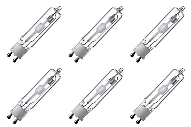 Main image of (case of 6) Sylvania 69043 - MC15TF/U/GU6.5/830 15 watt Metal Halide Light Bulb