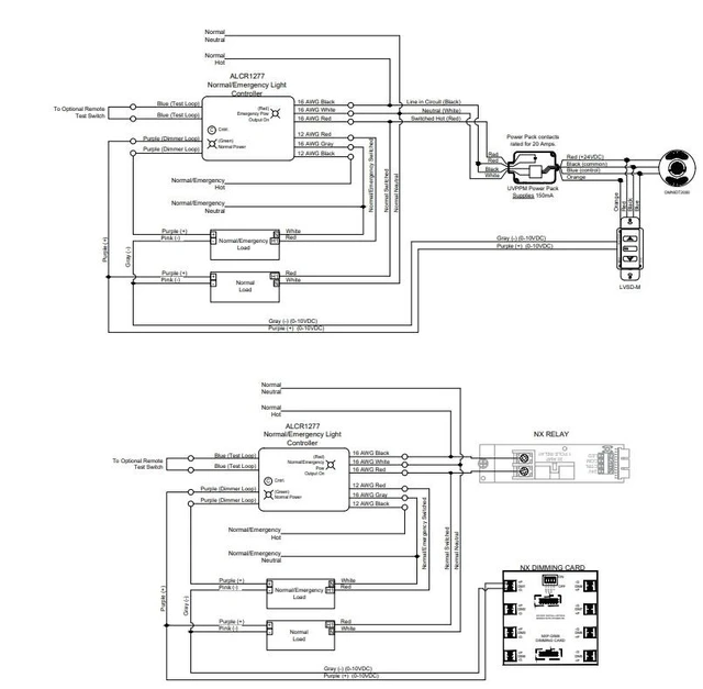 Alt view image 2 of 3 - Current ALCR1277 UL924 Emergency Lighting Automatic Load Control Relay 120/277V
