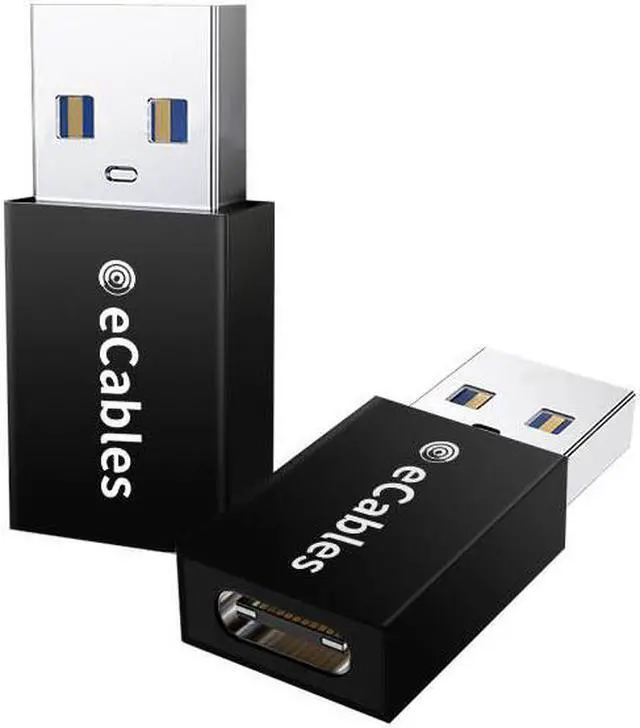 Alt view image 7 of 7 - eCables USB-C Female to USB-A Male Adapter