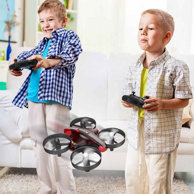 Drone Enfant - Mini Drone Jouets Quadcopter,ATOYX AT-66 Bleu