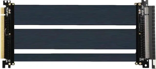 Main image of Athena Power CABLE-PCIE16X40-20 200mm Premium PCI-E 4.0 High Speed Flexible Extender Riser Cable 200mm