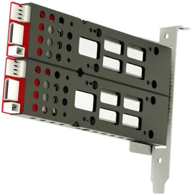 Alt view image 2 of 4 - Athena Power SP-M22NVMEOSPB, Advanced M.2 NVMe PCIe Adapter Card with Full-Height Bracket and Oculink Connectivity
