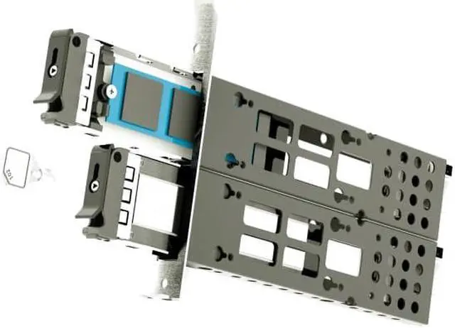 Main image of Athena Power SP-M22NVMEOSPB, Advanced M.2 NVMe PCIe Adapter Card with Full-Height Bracket and Oculink Connectivity
