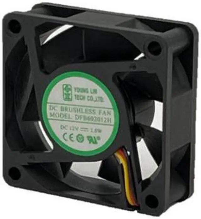 Alt view image 2 of 3 - Athena Power FANC-6020BW3H IPC Chassis Fan - Efficient 60mm Cooling Solution