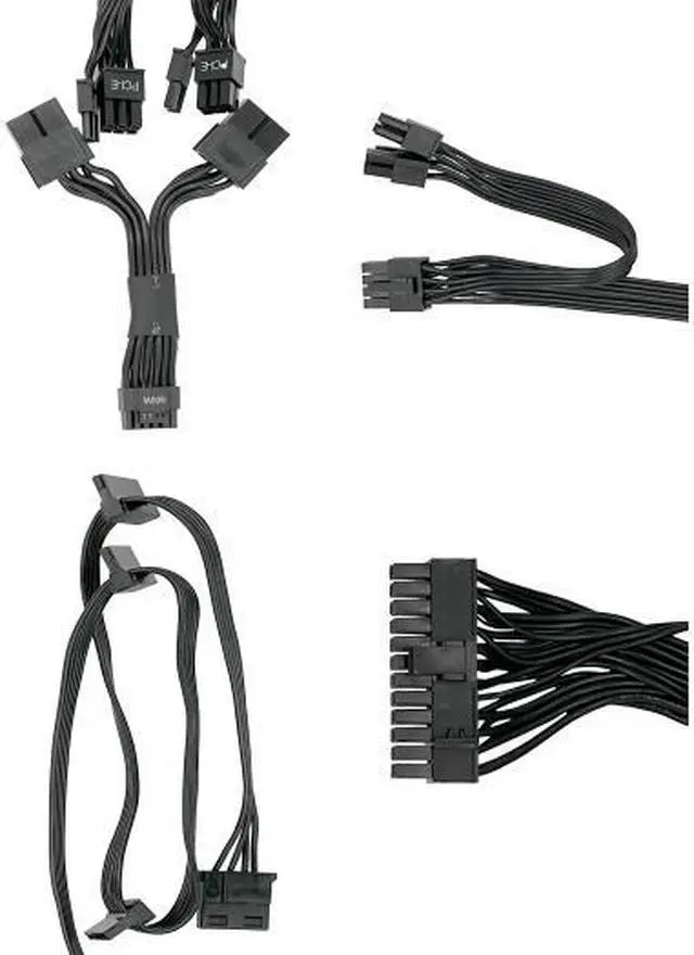 Alt view image 5 of 5 - Athena Power 1U 800W PSU, AP-1U80P868, 200mm for small industrial rackmounts, UL 62368-1 compliant, 80+ PLATINUM, 12V-2X6 cable for ATX3.1, supports PCIe 5.0 GPU & Server.