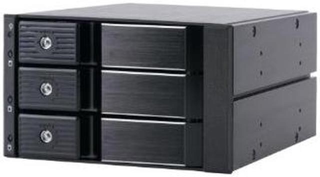 Main image of Athena Power BP-TLA2131SAS12 Trayless Backplane: 3 x 3.5" SATA/SAS HDDs, 12Gbps, All-Aluminum, Metal Keylocks, 7cm Cooling Fan, LED Indicators, Tool-Free Swaps, High-Performance Storage Solution