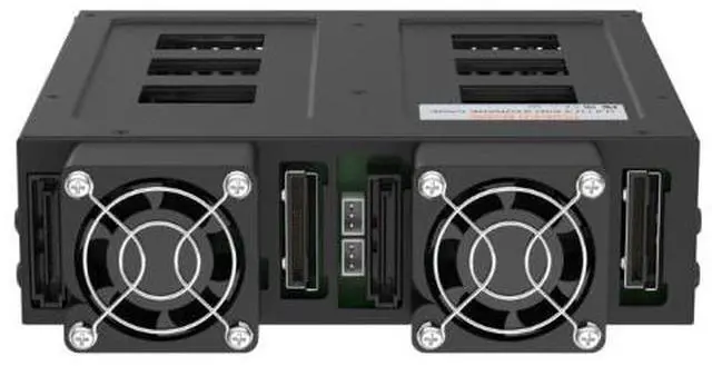 Alt view image 3 of 5 - Athena Power 4-Bay 2.5" U.2/U.3 NVMe Backplane, 5.25" Bay, BP-G5CNVME4525