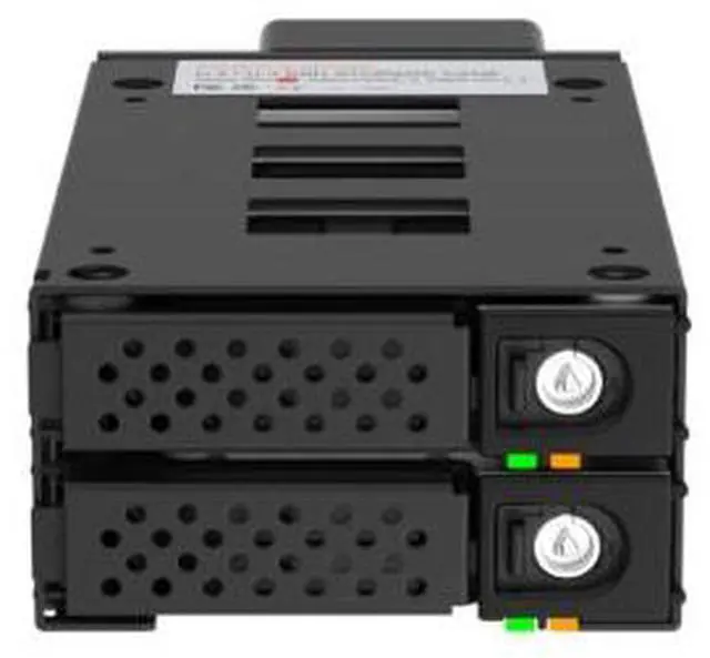 Alt view image 2 of 3 - Athena Power 2-Bay 2.5" U.2/U.3 NVMe Backplane, 3.5" Form Factor, BP-G5CNVME22525
