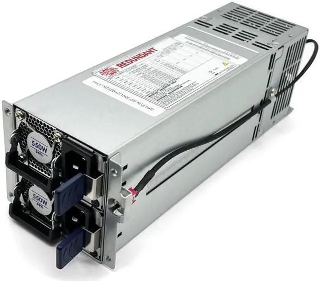 Main image of Athena Power AP-RRU2M5562 62368 Safety & 80 PLUS Certified  2 x 550W 2U CRPS Modular Redundant Server Power Supply OEM/ODM OK
