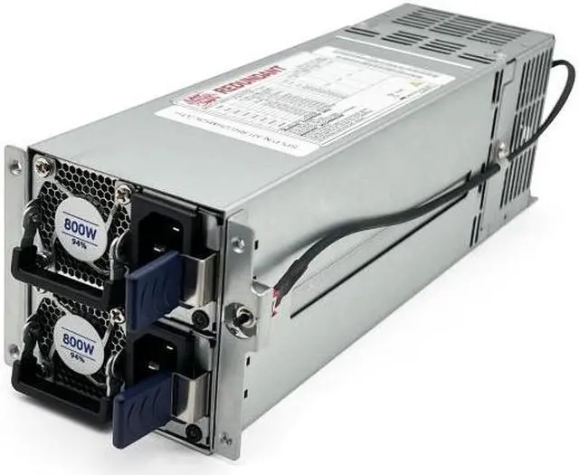 Main image of Athena Power AP-RRU2M8062 62368 Safety & 80 PLUS Certified  2 x 800W 2U CRPS Modular Redundant Server Power Supply OEM/ODM OK, W/12V-2X6 Cable for ATX3.1 and support PCIe5.0