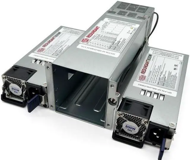 Alt view image 5 of 5 - Athena Power AP-RRU2M8062 62368 Safety & 80 PLUS Certified  2 x 800W 2U CRPS Modular Redundant Server Power Supply OEM/ODM OK, W/12V-2X6 Cable for ATX3.1 and support PCIe5.0