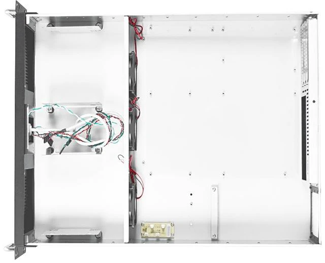 Alt view image 3 of 3 - Athena Power RM-DD2U24ER5562 2U Rackmount Server Chassis with 550W 80 PLUS Platinum Redundant Power Supply