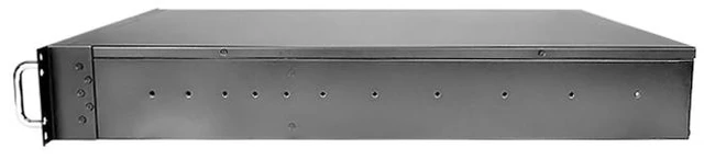 Alt view image 2 of 3 - Athena Power RM-DD2U24ER5562 2U Rackmount Server Chassis with 550W 80 PLUS Platinum Redundant Power Supply