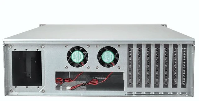 Alt view image 3 of 5 - Athena Power RM-3U3164R5562 3U Rackmount Server Chassis with 550W 80 PLUS Platinum Redundant Power Supply