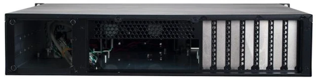 Alt view image 3 of 4 - Athena Power RM-2U200HRR5562 2U Rackmount Server Chassis with 550W 80 PLUS Platinum Redundant Power Supply