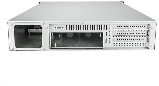 Alt view image 3 of 4 - Athena Power RM-2U2083HER2608 2U Rackmount Storage Chassis with 8 x 3.5" Hot-Swap Bays and 600W Redundant Power Supply