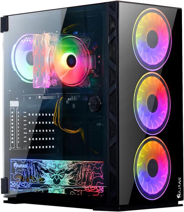 Alt view image 5 of 7 - HAJAAN BREEZE PRO Gaming Desktop Tower PC - Intel i7-10700F Octa-Core Processor, 16GB DDR4 RAM, 1TB SSD, Nvidia GeForce GTX 1660 6GB, WIFI Windows 11 Pro