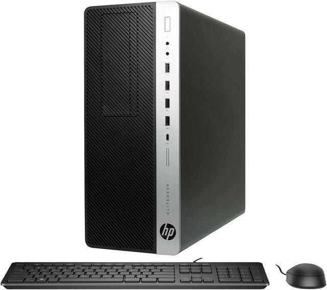 HP EliteDesk 800 G3 Tower Computer PC Intel Core i5-6500 3.20 GHz 16GB DDR4  RAM 1TB SSD NVIDIA GeForce GT 1030 2GB Windows 10 Pro Wi-Fi with Desktop