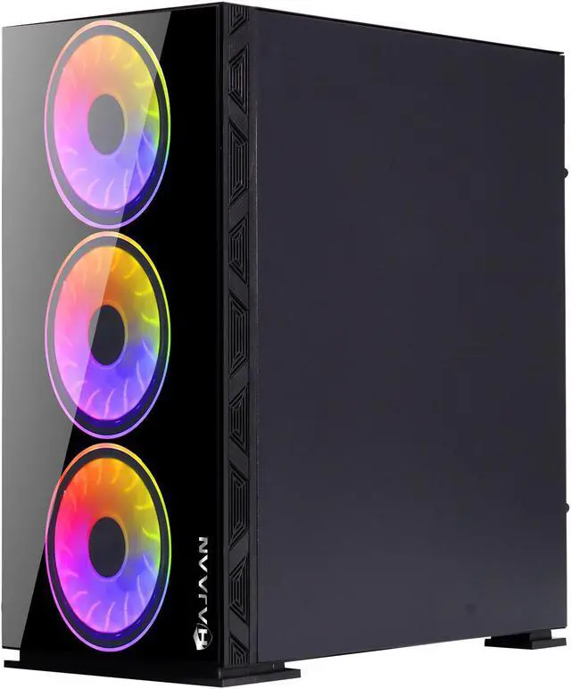 Alt view image 3 of 7 - HAJAAN BREEZE PRO Gaming PC - Intel Core i7 10700F - GeForce RTX 3060 - 16GB DDR4 3200MHz - 1TB NVMe SSD - AC Wi-Fi - ARGB CPU Cooler and Fans - Windows 11 Pro
