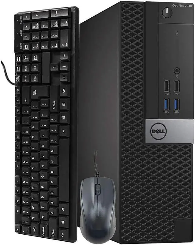 Main image of Dell OptiPlex 7040 SFF Computer Desktop PC, Intel Core i5 6500 3.2GHz Processor, 32GB Ram, 2TB SSD, Wireless Keyboard & Mouse, Wifi | Bluetooth, HDMI, Windows 10 Professional (Refur)