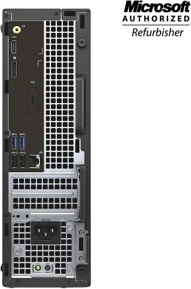 Alt view image 2 of 3 - Dell Optiplex 3050 SFF Desktop, Intel Quad-Core i5-6500 3.2GHz Upto 3.6GHz, 8GB DDR4, 240GB SSD, DVD-Writer, Display Port, HDMI, Card Reader, Wifi, Bluetooth, USB, Windows 10 Pro 64Bit