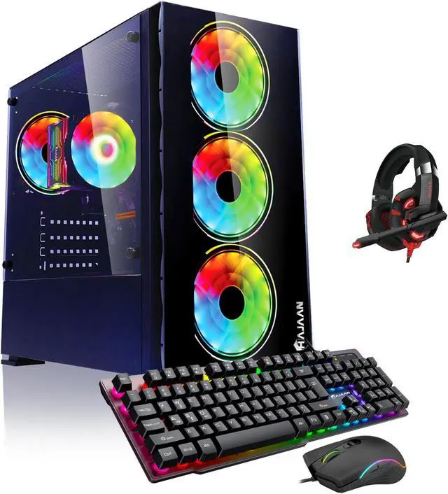 HAJAAN Gaming PC Desktop Tower (Intel Core i7-6700 upto