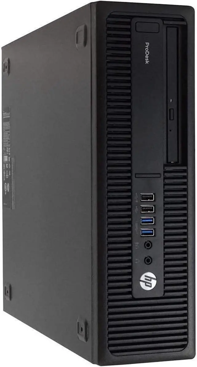 Alt view image 2 of 4 - HP ProDesk 600 G2 SFF Computer Desktop PC, Intel Core i5 3.2GHz Processor, 16GB Ram, 256GB SSD, Wireless Keyboard & Mouse, Wifi | Bluetooth, Windows 10 Professional