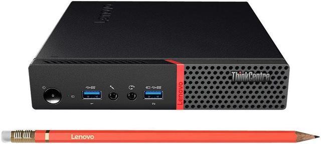 Lenovo ThinkCentre M715q Business Mini Tiny Desktop (AMD Ryzen 5 Pro 2400GE  Quad-Core 3.8GHz, 8GB DDR4 RAM, 256GB NVMe PCIe M.2 SSD) WiFi AC,