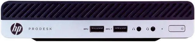 Alt view image 3 of 6 - HP ProDesk 400G4 - Windows 11 Desktop Computer | Intel Core i5-8500T Six Core (4.3GHz Turbo) | 16GB DDR4 RAM | 500GB SSD Solid State + 1TB HDD | WiFi + Bluetooth | RGB Mouse + Keyboard