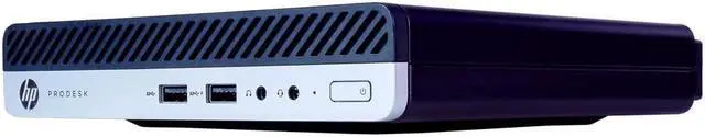 Alt view image 6 of 6 - HP ProDesk 400G4 - Windows 11 Desktop Computer | Intel Core i5-8500T Six Core (2.1GHz Turbo) | 16GB DDR4 RAM | 500GB SSD Solid State + 1TB HDD | WiFi + Bluetooth | Home or Office PC (Re-newed)
