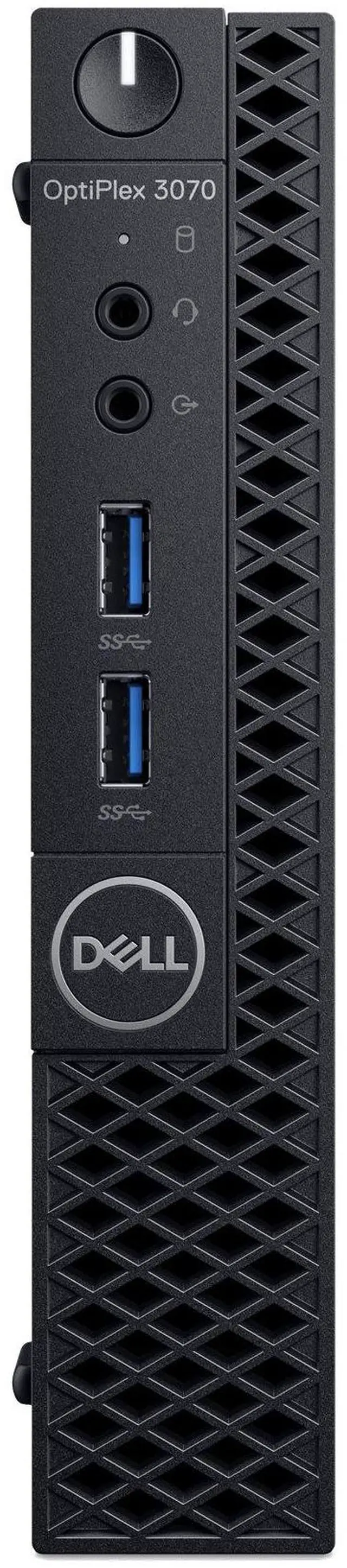 Alt view image 3 of 7 - Dell OptiPlex 3070 Micro Desktop PC - Windows 11 Pro (Intel Core i3-9100T, 8GB DDR4 RAM, 256GB M.2 NVMe, Display Port, HDMI, Wi-Fi, Bluetooth)
