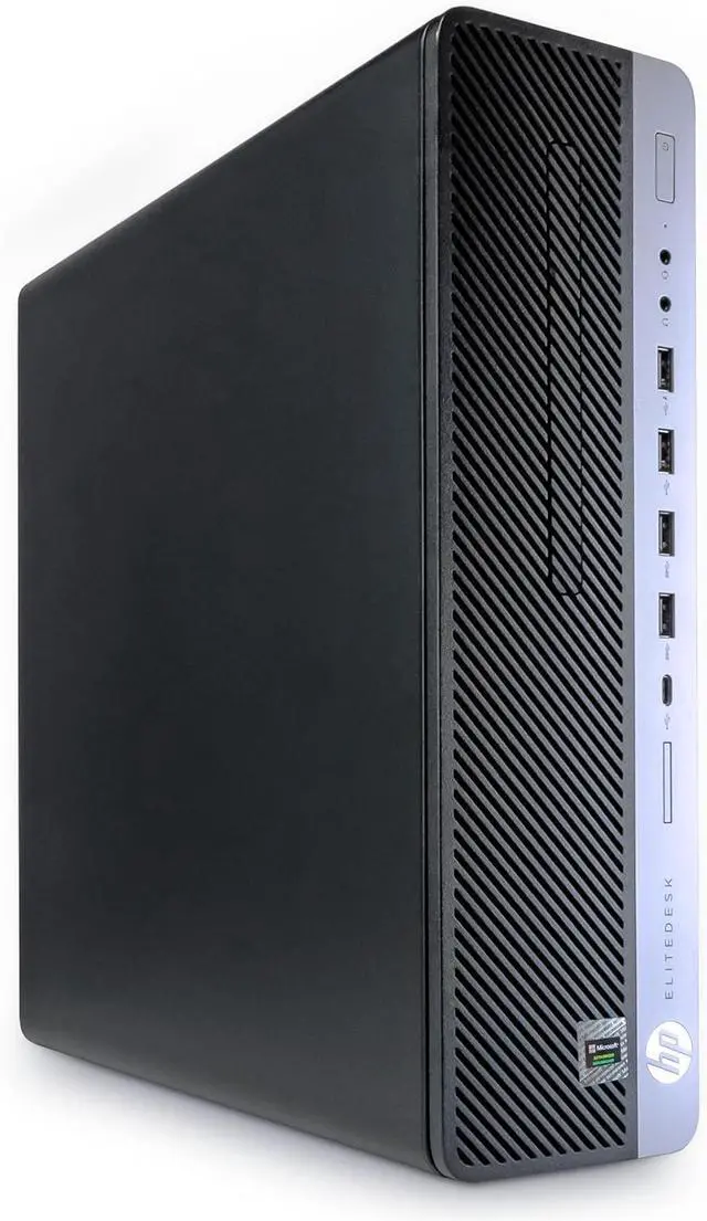 Alt view image 2 of 6 - HP EliteDesk 800 G4 SFF Desktop PC  Intel Core i5-8500, 32GB DDR4, 1TB NVMe SSD, R5 430 2GB Video Graphics, Wi-Fi, Bluetooth, Windows 11 Pro