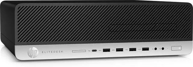 Alt view image 6 of 6 - HP EliteDesk 800 G4 SFF Desktop PC  Intel Core i5-8500, 32GB DDR4, 1TB NVMe SSD, R5 430 2GB Video Graphics, Wi-Fi, Bluetooth, Windows 11 Pro