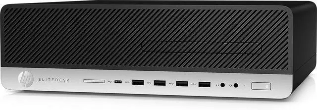 Alt view image 5 of 6 - HP EliteDesk 800 G4 SFF Desktop PC  Intel Core i5-8500, 32GB DDR4, 1TB NVMe SSD, R5 430 2GB Video Graphics, Wi-Fi, Bluetooth, Windows 11 Pro