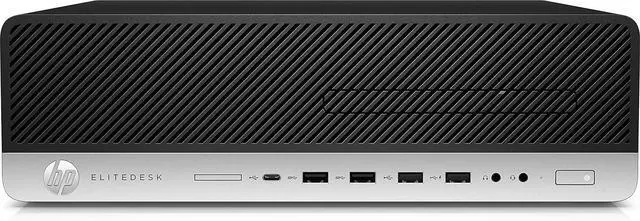 Alt view image 3 of 6 - HP EliteDesk 800 G4 SFF Desktop PC  Intel Core i5-8500, 32GB DDR4, 1TB NVMe SSD, R5 430 2GB Video Graphics, Wi-Fi, Bluetooth, Windows 11 Pro