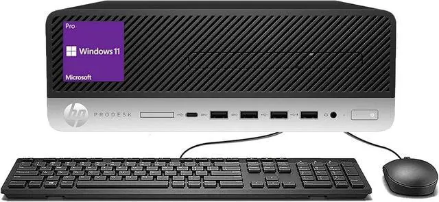 Main image of HP Business Desktop ProDesk 600 G5 SFF Computer - Intel Core i7 9th Gen i7-9700 3 GHz - 16 GB RAM DDR4 SDRAM - 1 TB NVMe SSD - Windows 11 Pro - Built-in Wi-Fi
