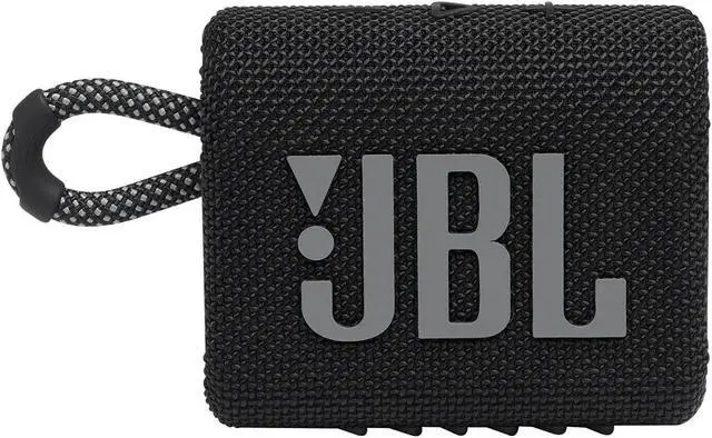 Main image of Go 3: Portable Speaker with Bluetooth Built-in Battery Waterproof and Dustproof Feature - Black