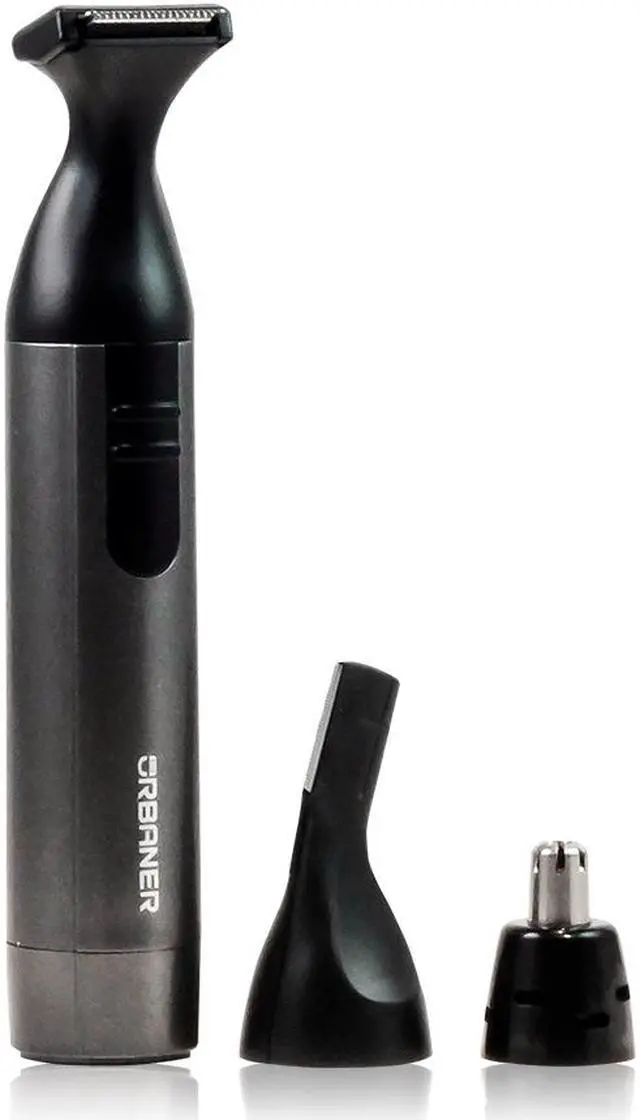 Alt view image 3 of 4 - URBANER Facial Hair Grooming kit for Men, Professional beard/Ear&Nose hair/Eyebrow Clipper/Trimmer/Shaver/Razor, Waterproof, Cordless, Compact, MB-980